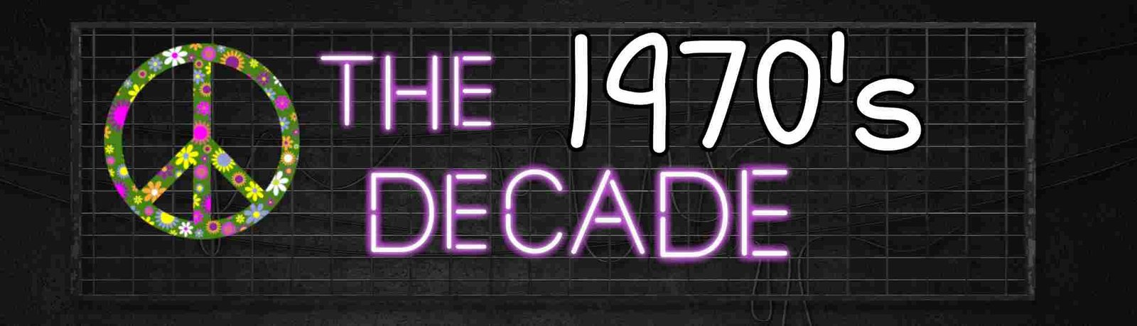 The 1970 Decades Neon small
