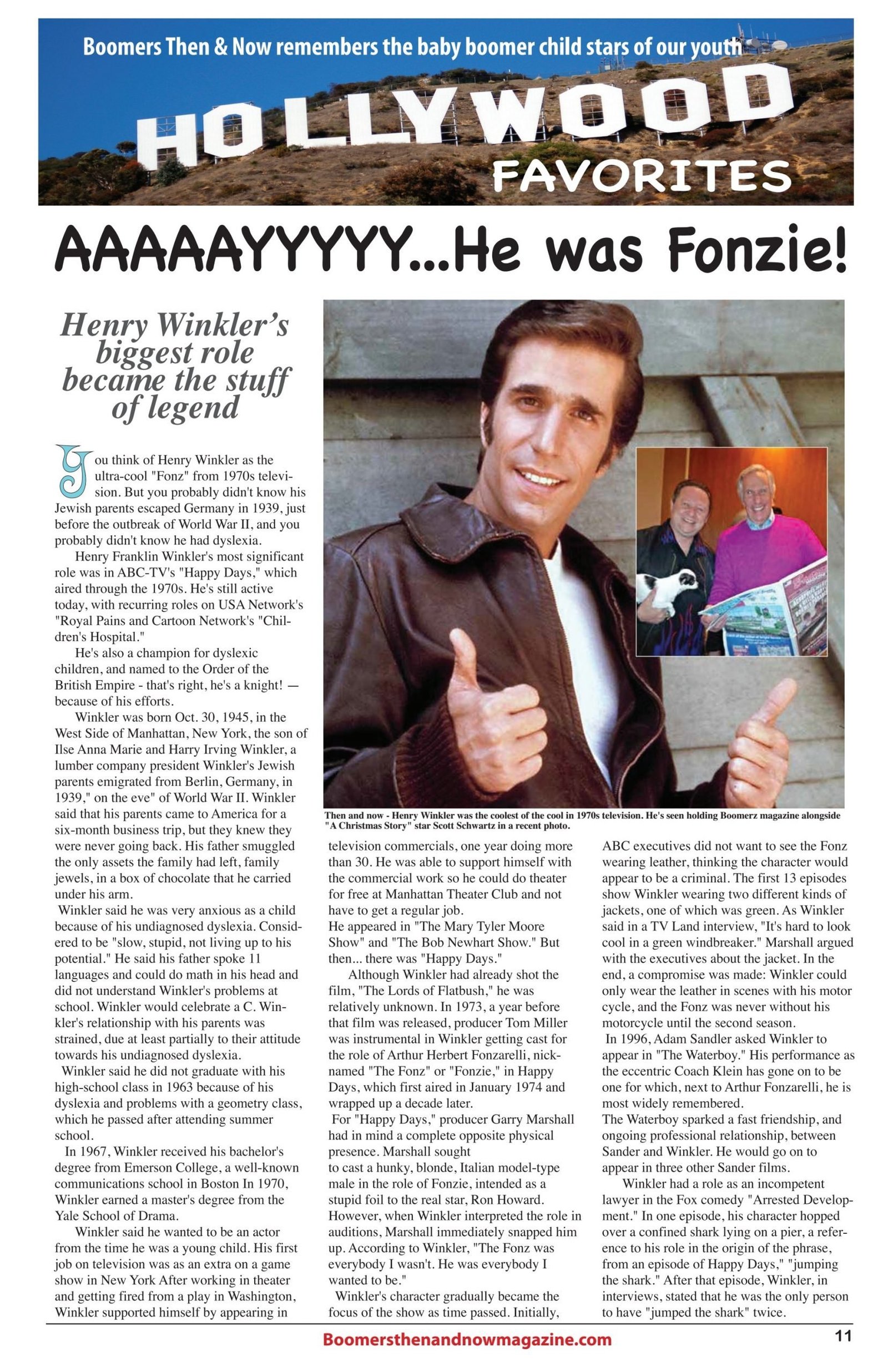 Hollywood Favorites The Fonz