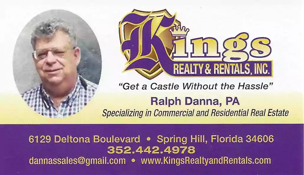 Ralph Danhna Kings Realty Biz Card